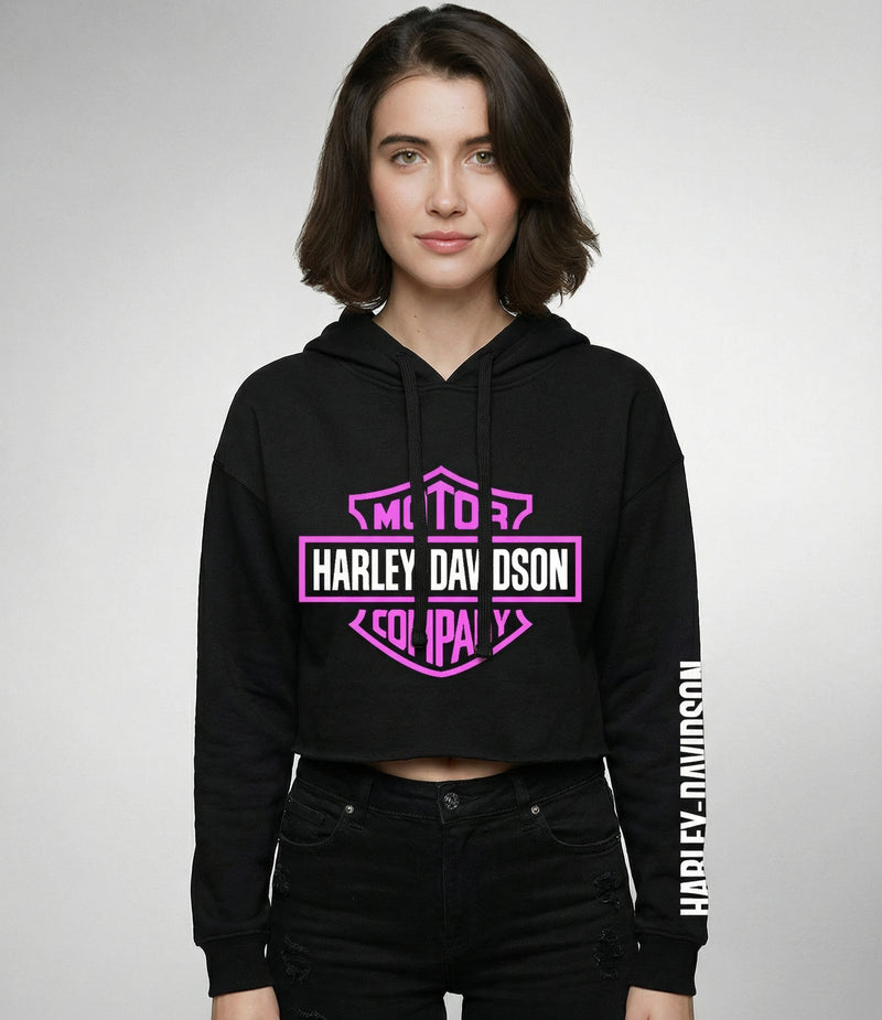 SUDADERA CROPPED HARLEY DAVIDSON