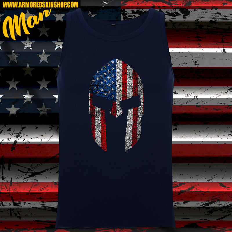 CAMISETA TIRANTE SPARTAN USA