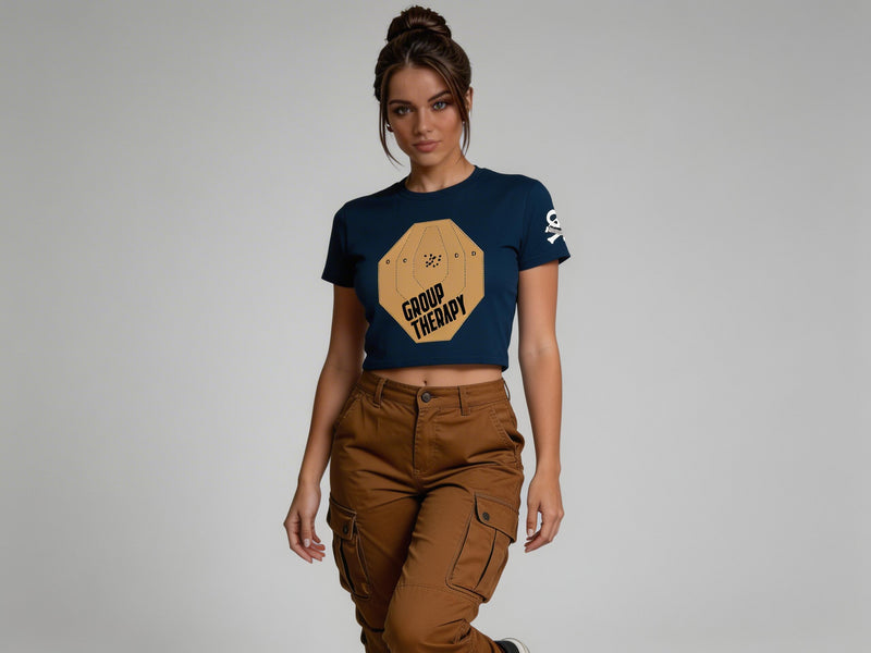 CAMISETA CROPPED I.P.S.C GROUP THERAPY
