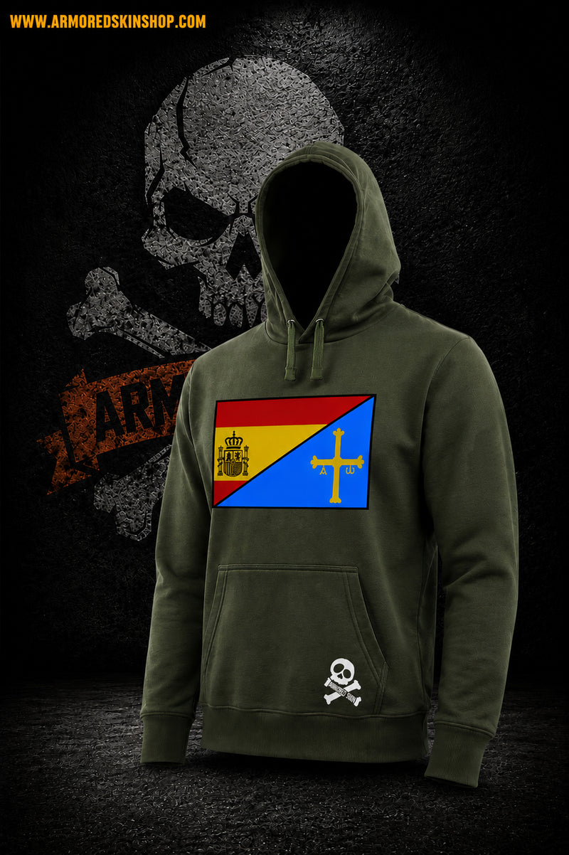 SUDADERA ESPAÑA ASTURIAS