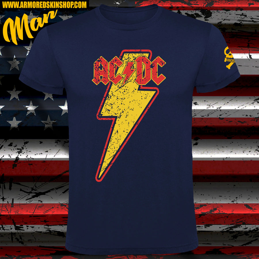 CAMISETA ACDC FLASH