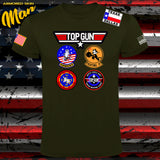 CAMISETA TOP GUN PATCH