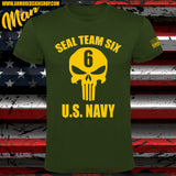 CAMISETA SEAL TEAM 6 PUNISHER U.S. NAVY