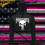 SUDADERA CROPPED THE PUNISHER