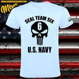 CAMISETA SEAL TEAM 6 PUNISHER U.S. NAVY