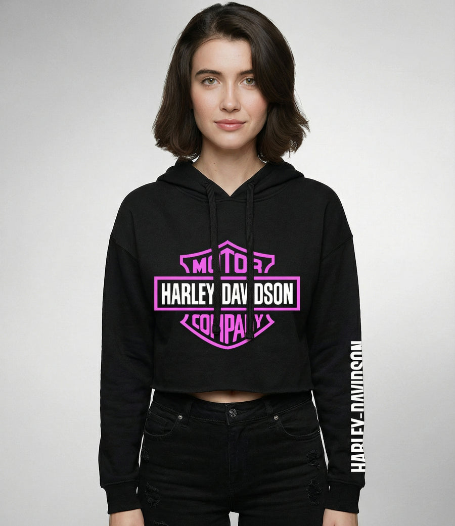SUDADERA CROPPED HARLEY DAVIDSON