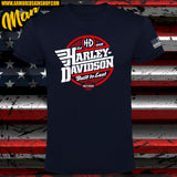 CAMISETA HARLEY DAVIDSON BUILT TO LAST