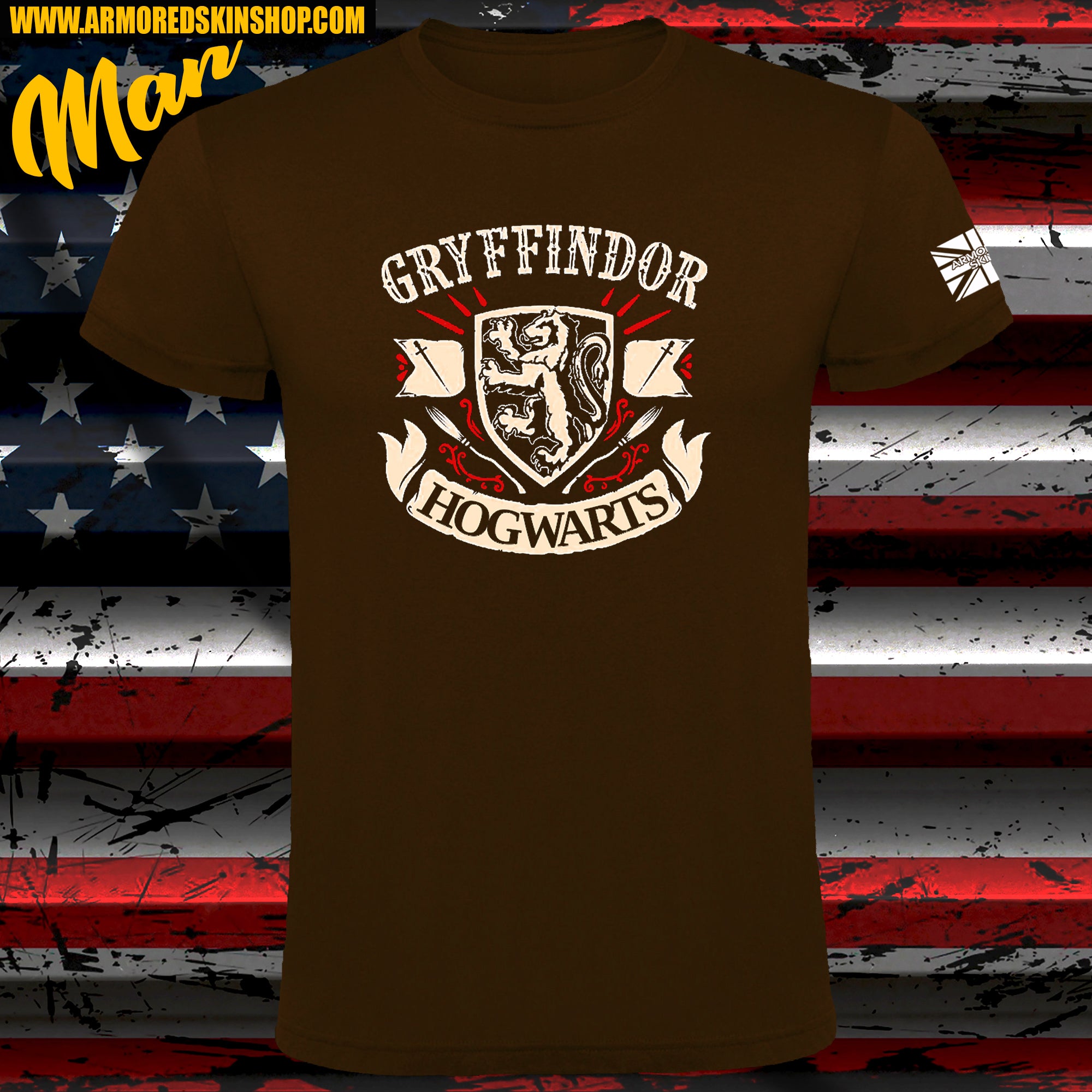 CAMISETA HARRY POTTER GRYFFINDOR HOGWARTS