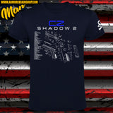 CAMISETA CZ SHADOW 2 PARTS