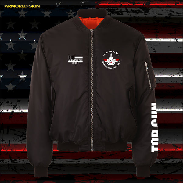 CHAQUETA BOMBER TOP GUN NAVY
