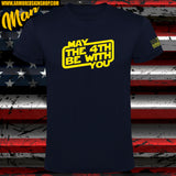 CAMISETA STAR WARS MAY THE 4TH BE WITH YOU