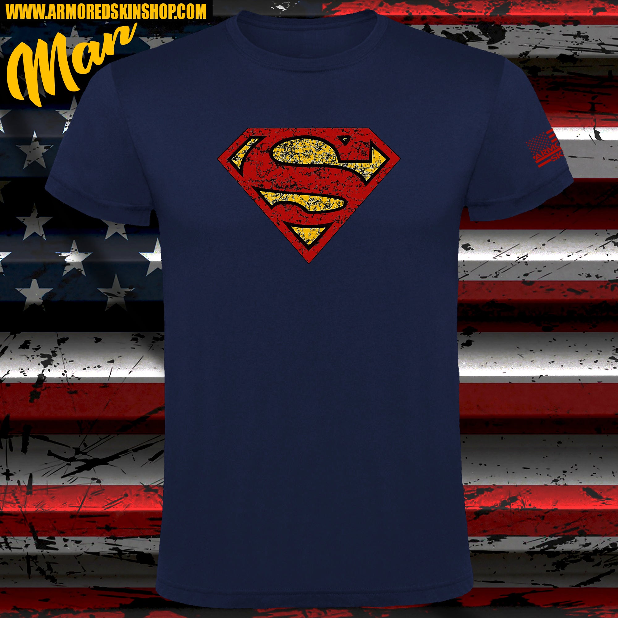 CAMISETA SUPERMAN LOGO VINTAGE