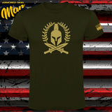 CAMISETA SPARTAN GOLD