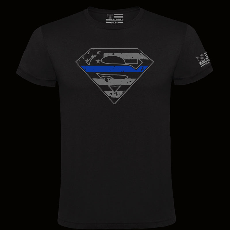 CAMISETA SUPERMAN THIN BLUE LINE