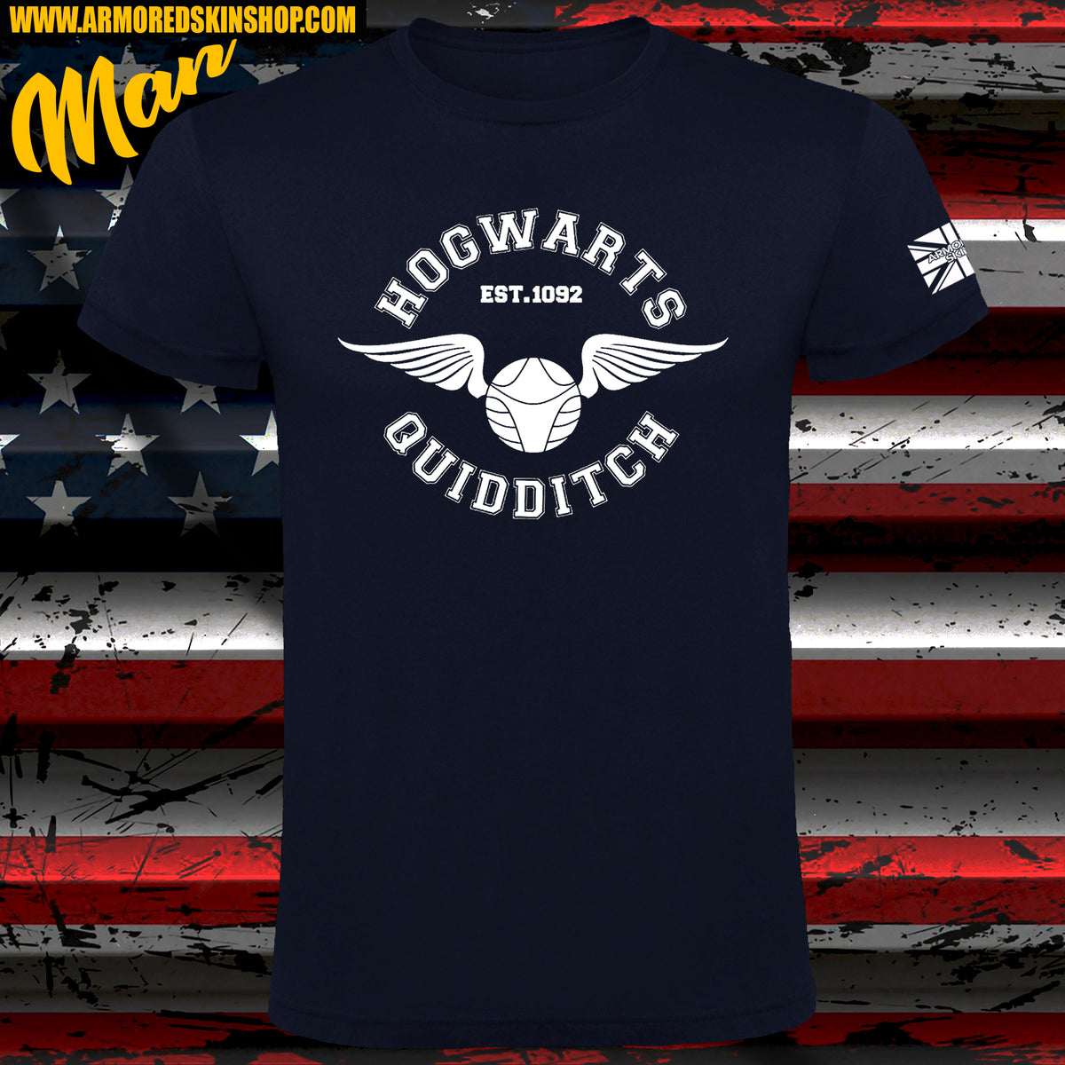 CAMISETA HARRY POTTER HOGWARTS QUIDDITCH
