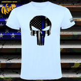 CAMISETA NIÑO PUNISHER THIN BLUE LINE
