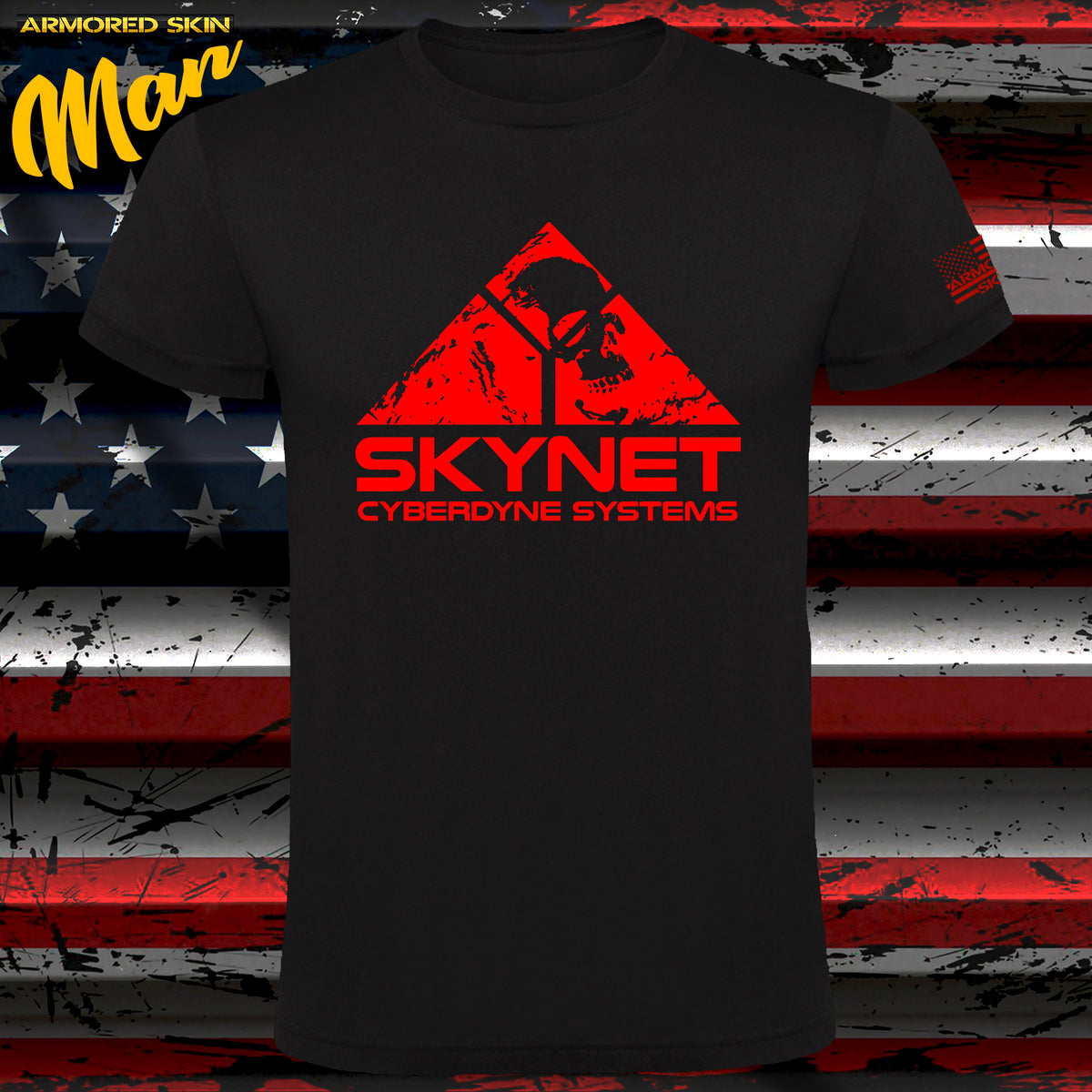CAMISETA SKYNET SKULL