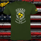CAMISETA STARS RACCOON POLICE DEPT