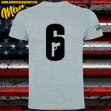 CAMISETA RAINBOW 6 GUN