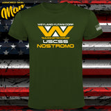CAMISETA ALIEN WEYLAND USCSS NOSTROMO