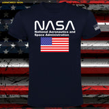 CAMISETA NASA FLAG