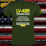 CAMISETA ALIEN LV-426 TERRAFORMERS WANTED