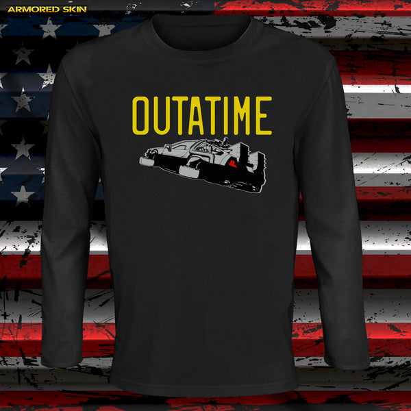 CAMISETA MANGA LARGA DELOREAN