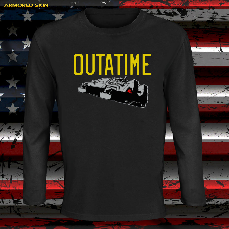 CAMISETA MANGA LARGA DELOREAN