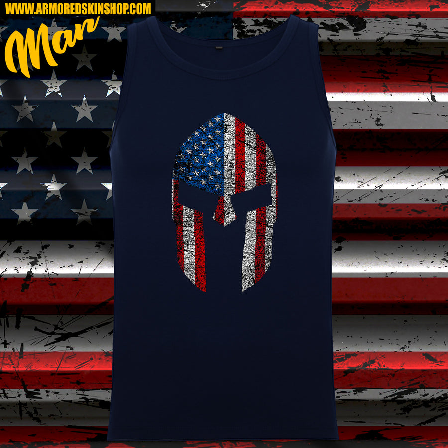 CAMISETA TIRANTE SPARTAN USA