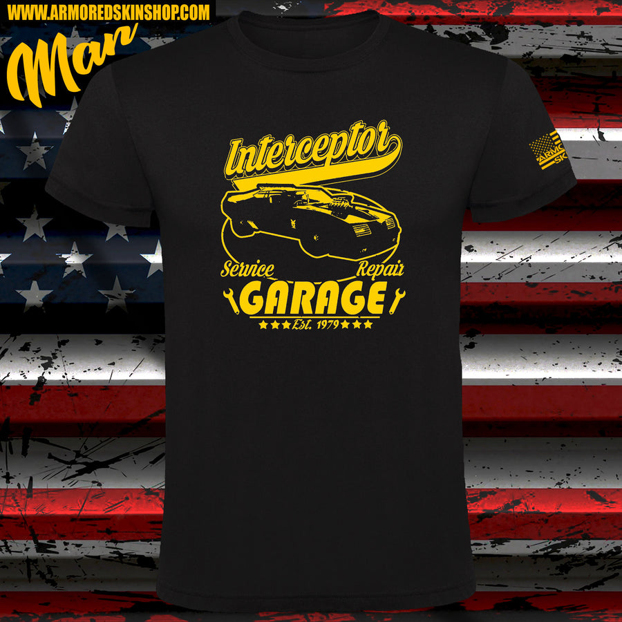 CAMISETA MAD MAX INTERCEPTOR SERVICE REPAIR