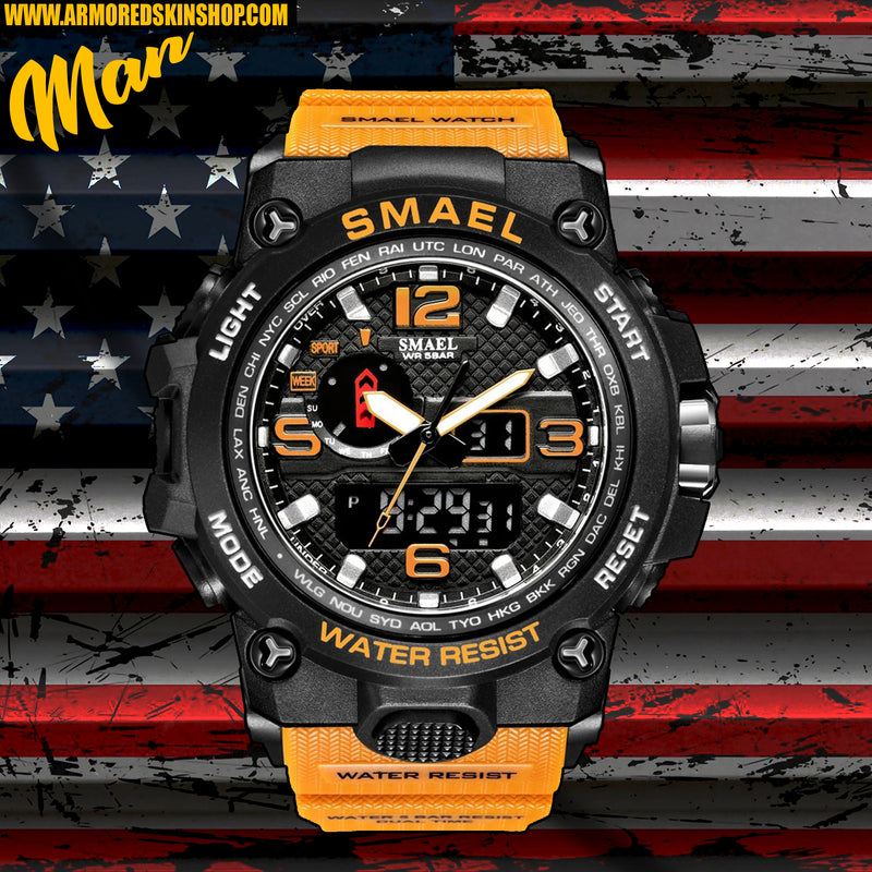 RELOJ SMAEL NARANJA