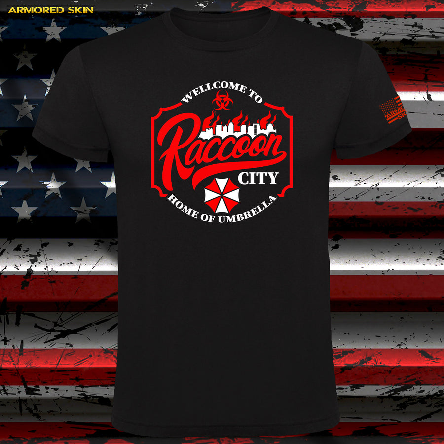 CAMISETA RACCOON CITY