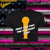 CAMISETA CROPPED I.P.S.C ONCE YOU POP