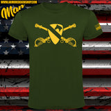 CAMISETA CAVALRY DIVISION CROSSED SABERS