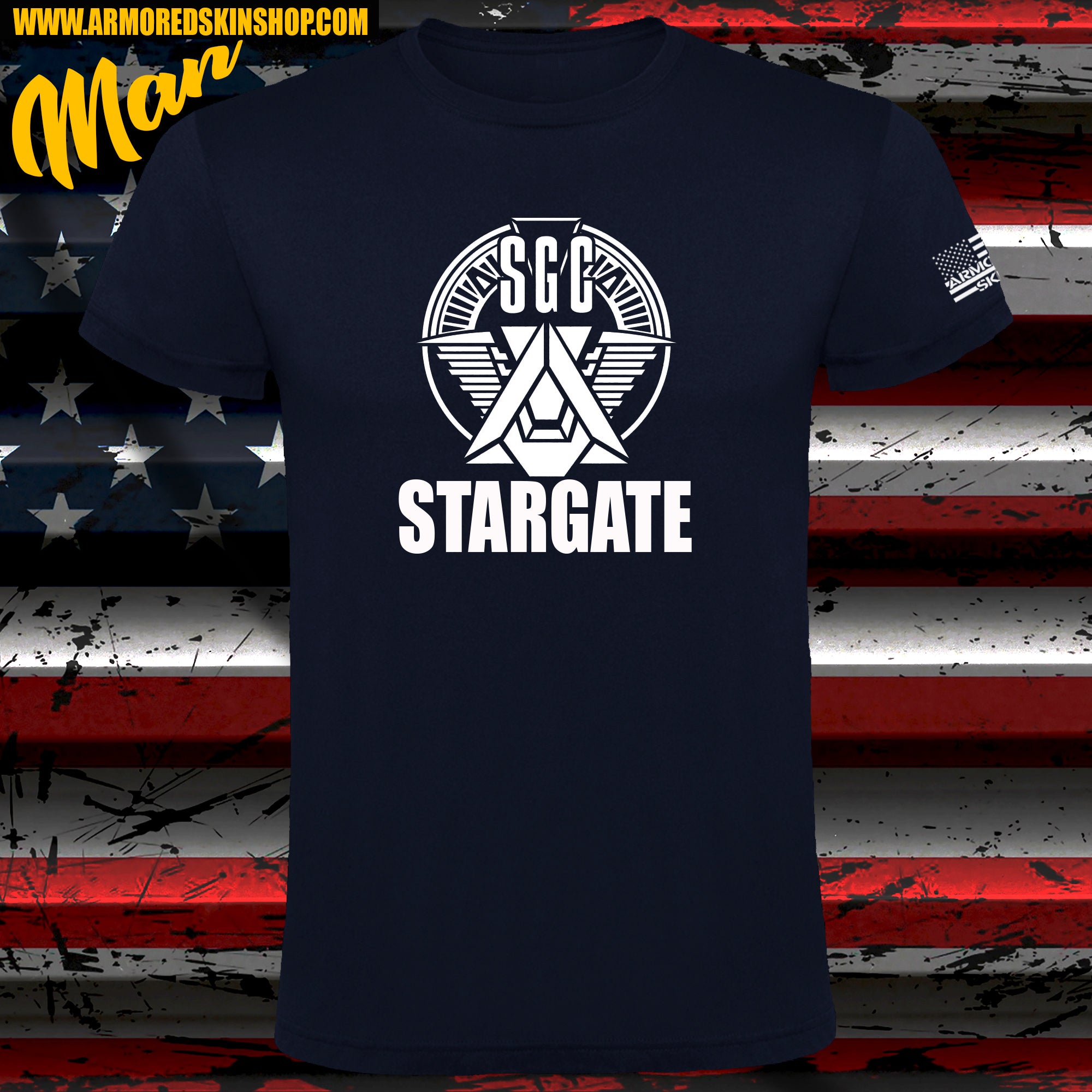 CAMISETA STARGATE COMMAND