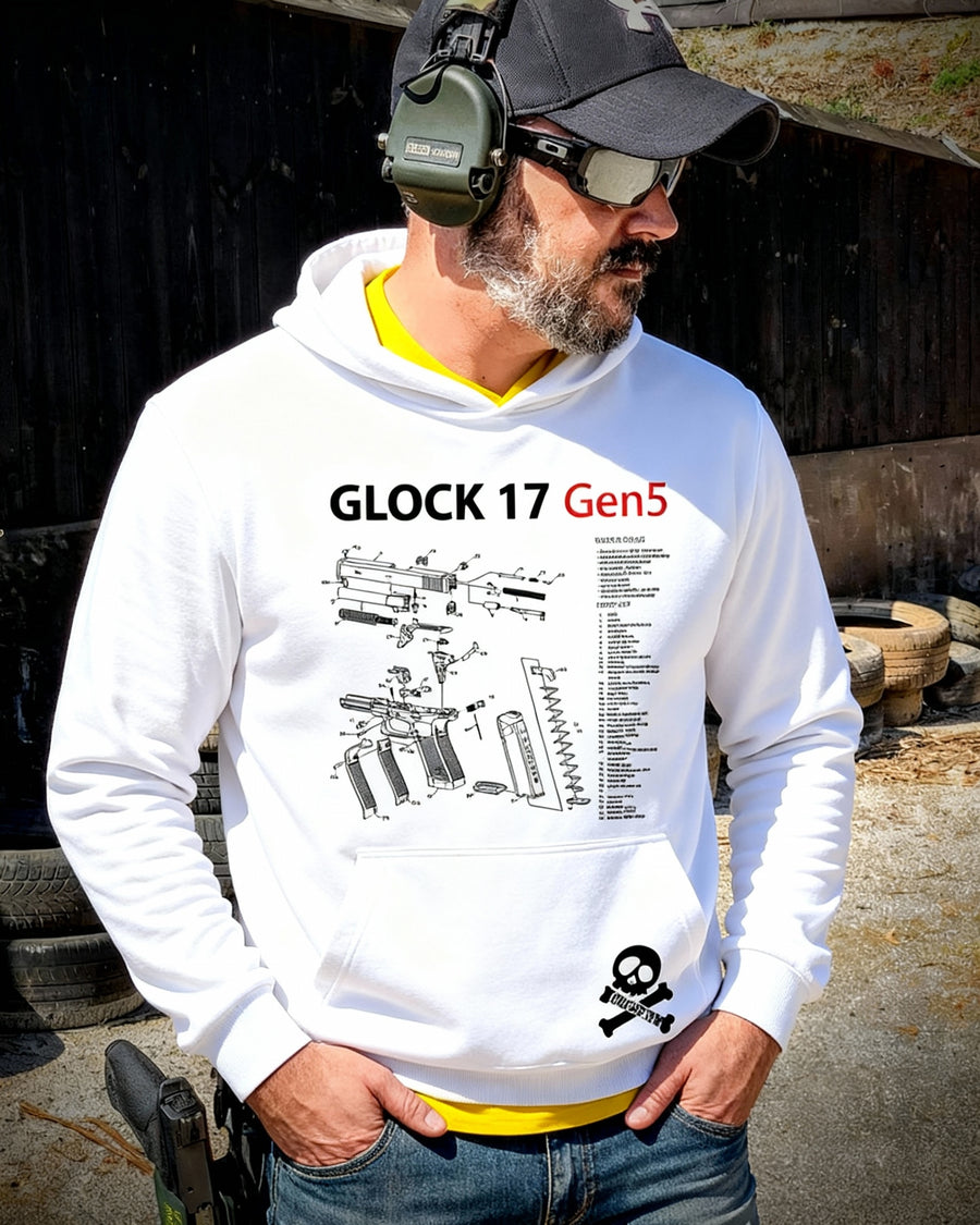 SUDADERA GLOCK 17 GEN 5 PARTS