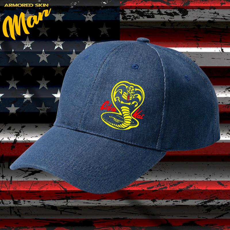 GORRA DENIM COBRA KAI