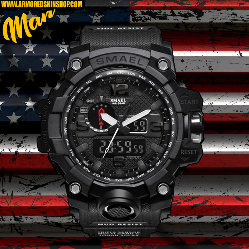 RELOJ SMAEL NEGRO
