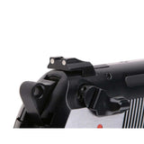 PISTOLA WE M92 S.T.A.R.S SPS FULL METAL NEGRO-PLATA