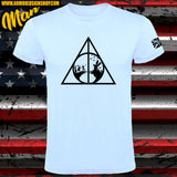 CAMISETA HARRY POTTER DEATHLY HALLOWS
