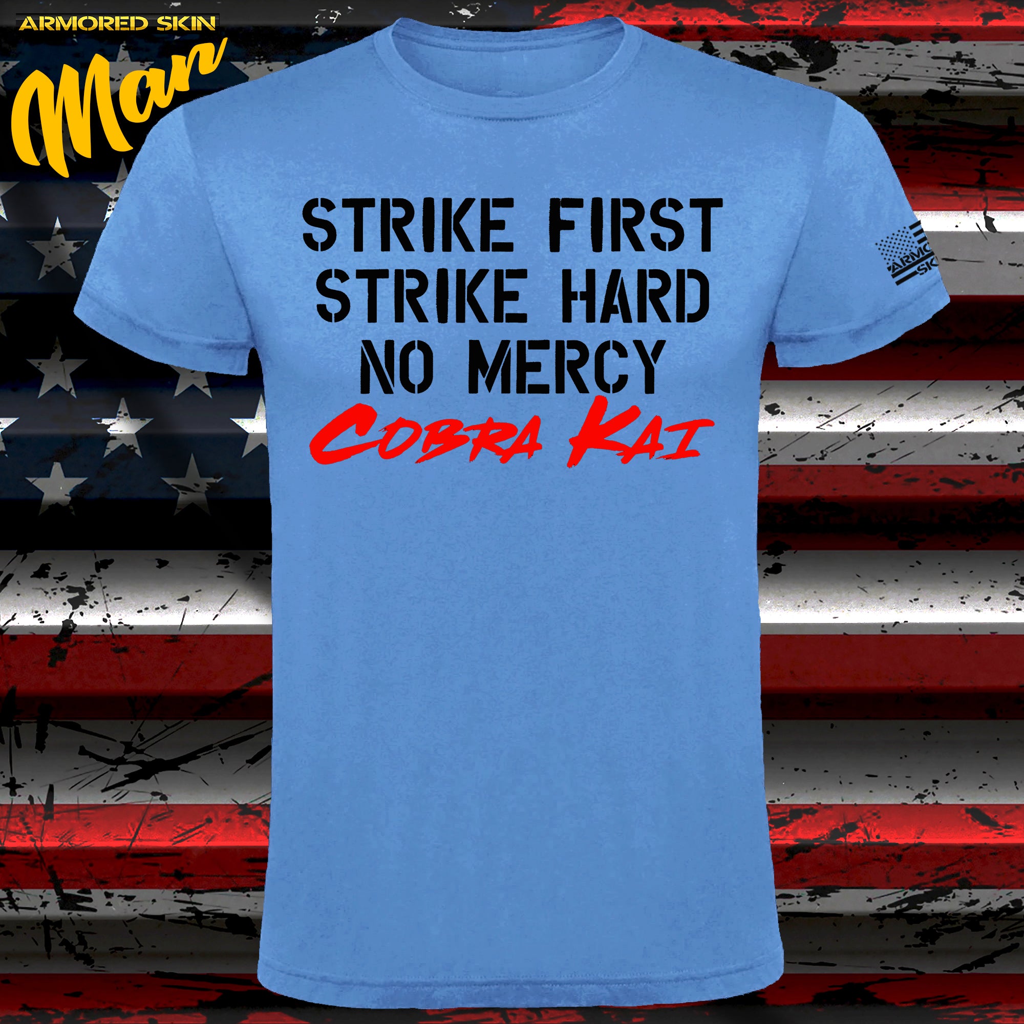 CAMISETA COBRA KAI STRIKE FIRST