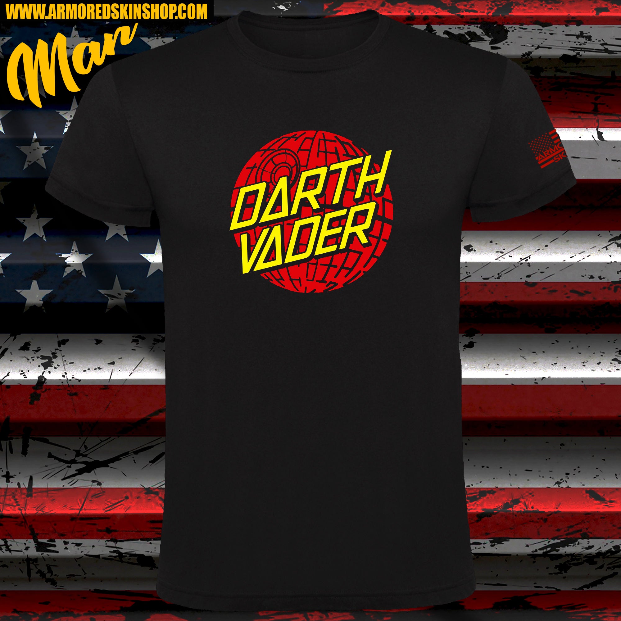 CAMISETA STAR WARS DARTH VADER DEATH STAR