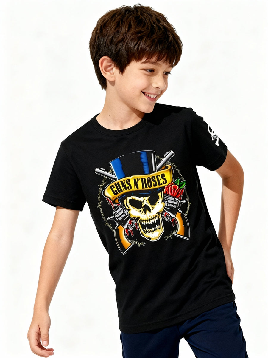 CAMISETA NIÑO GUNS AND ROSES