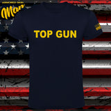 CAMISETA TOP GUN LETTERS