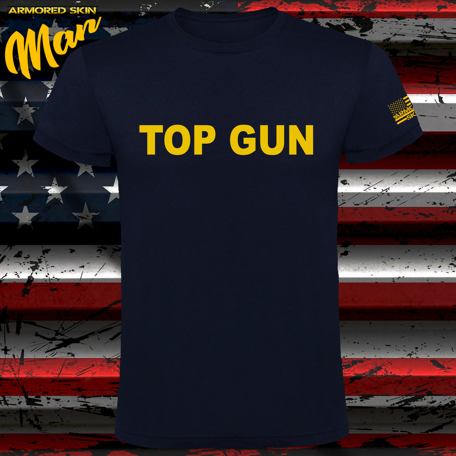 CAMISETA TOP GUN LETTERS