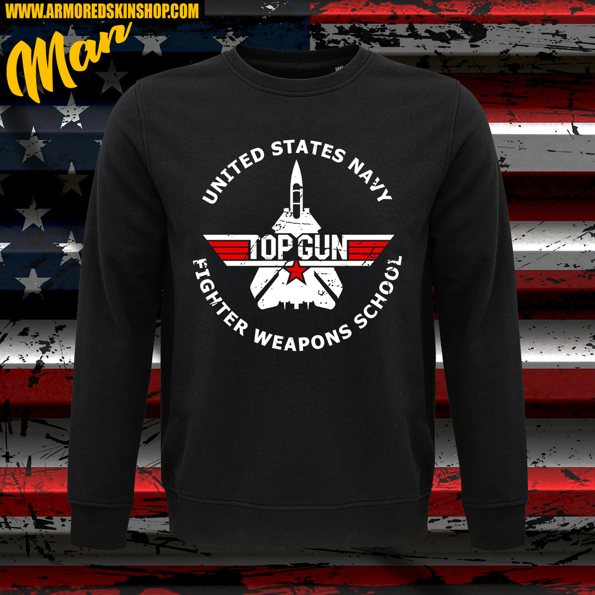 JERSEY TOP GUN SCHOOL VINTAGE