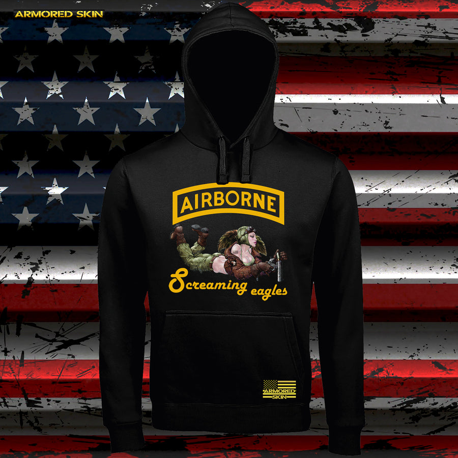 SUDADERA AIRBORNE SCREAMING EAGLES