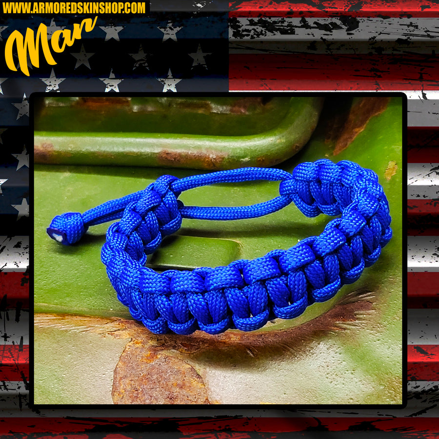 PULSERA PARACORD MAD MAX AZUL