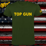 CAMISETA TOP GUN LETTERS