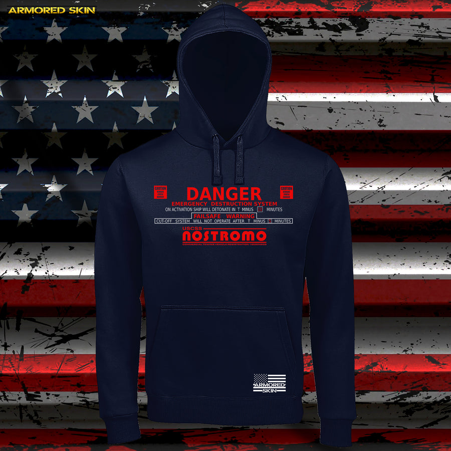 SUDADERA NOSTROMO EMERGENCY DESTRUCTION